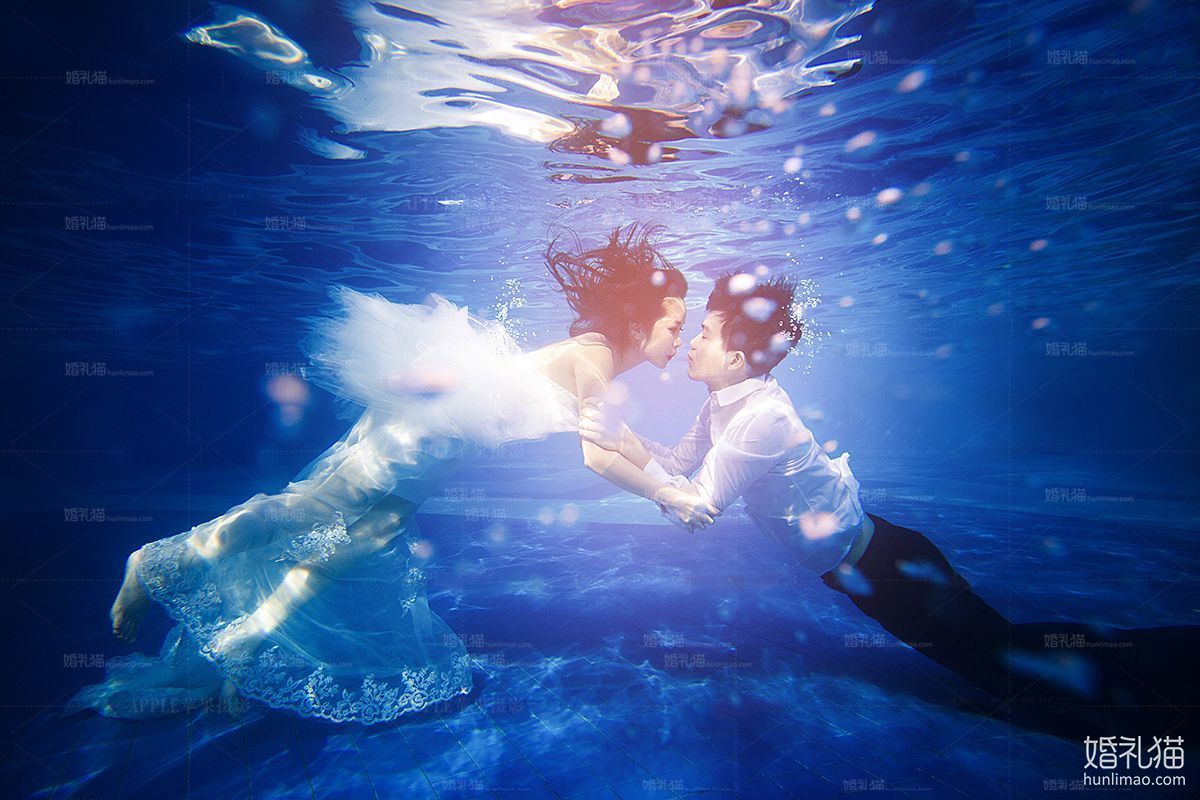 水下结婚照,[水下],茂名婚纱照,婚纱照图片